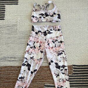 NZIE Floral Workout Yoga Set